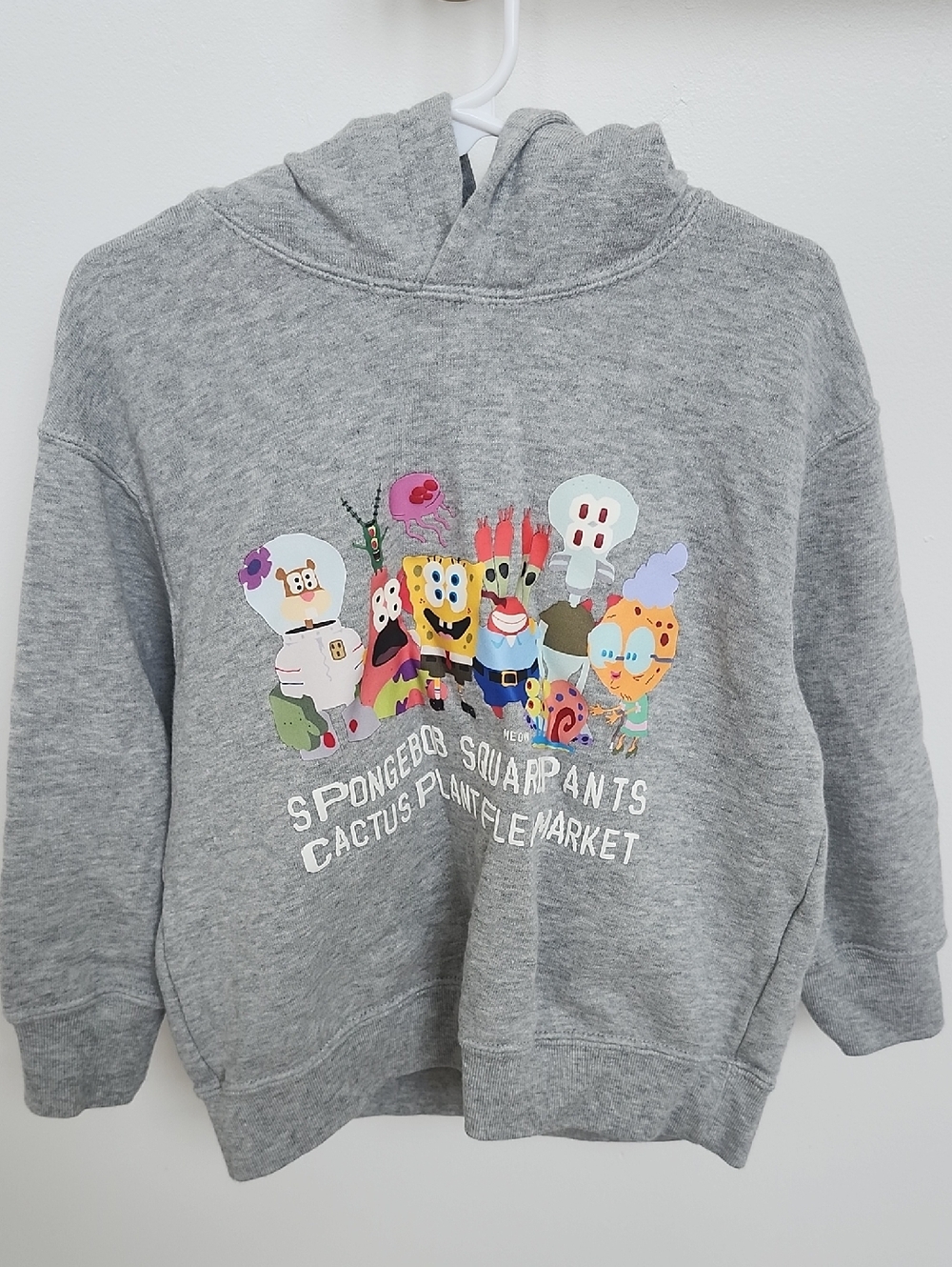 Uniqlo kids Spongebob squarepants hoodie sweater